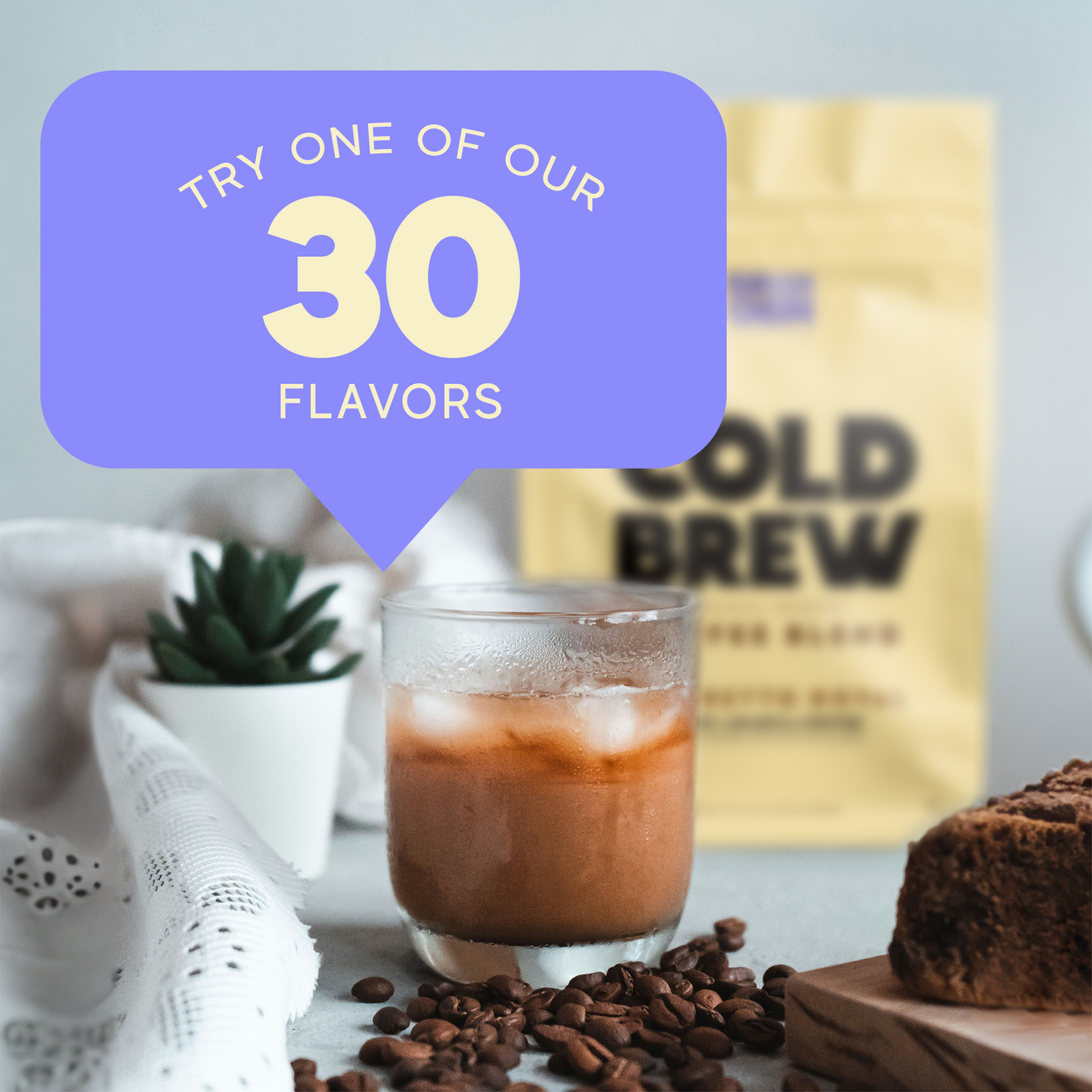 Birch Glen Cold Brew Coffee Pitcher Packs - 12 Bags - Irish Cream