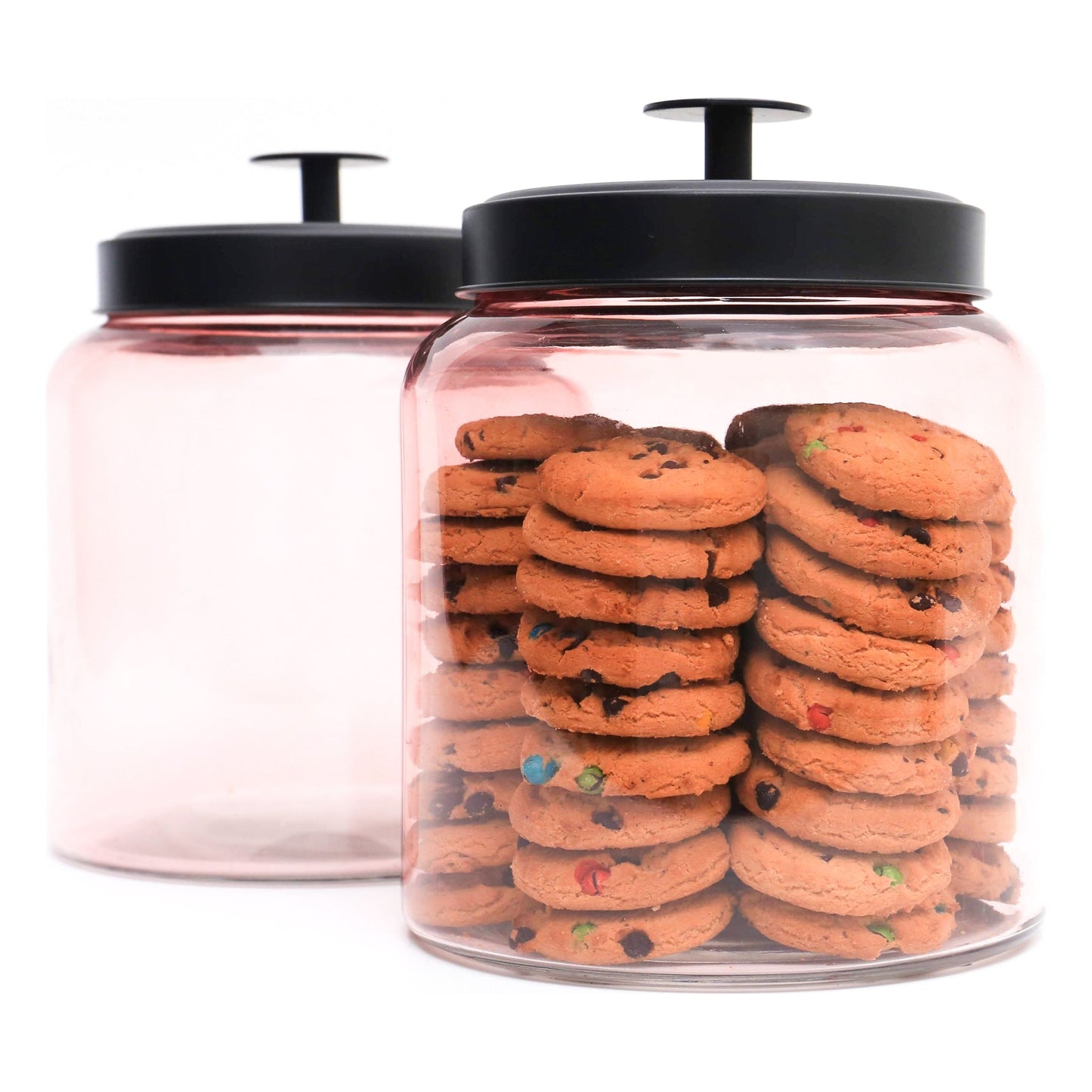 Half Gallon Colored Cookie Jars - Pack of 2