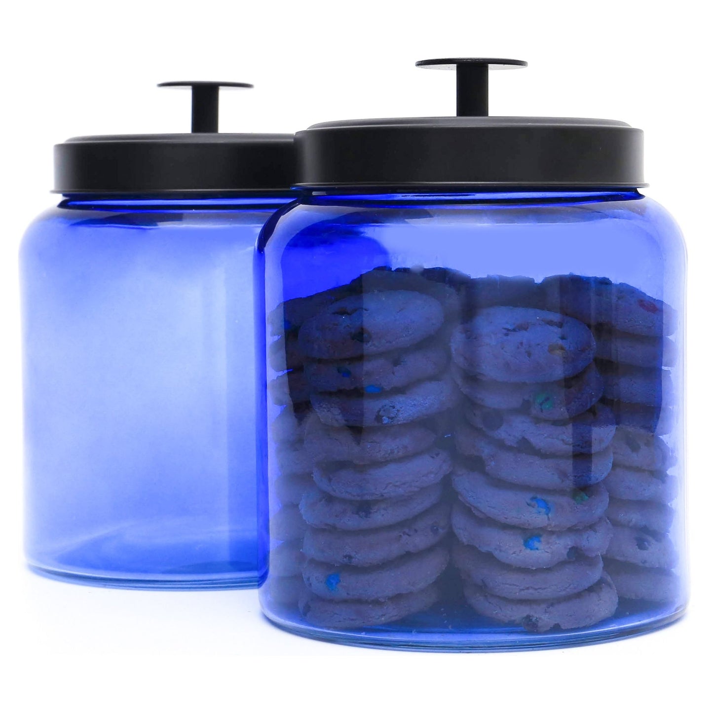 Half Gallon Colored Cookie Jars - Pack of 2