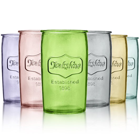 Vintage 16 oz Colored Yorkshire Mason Drinkware