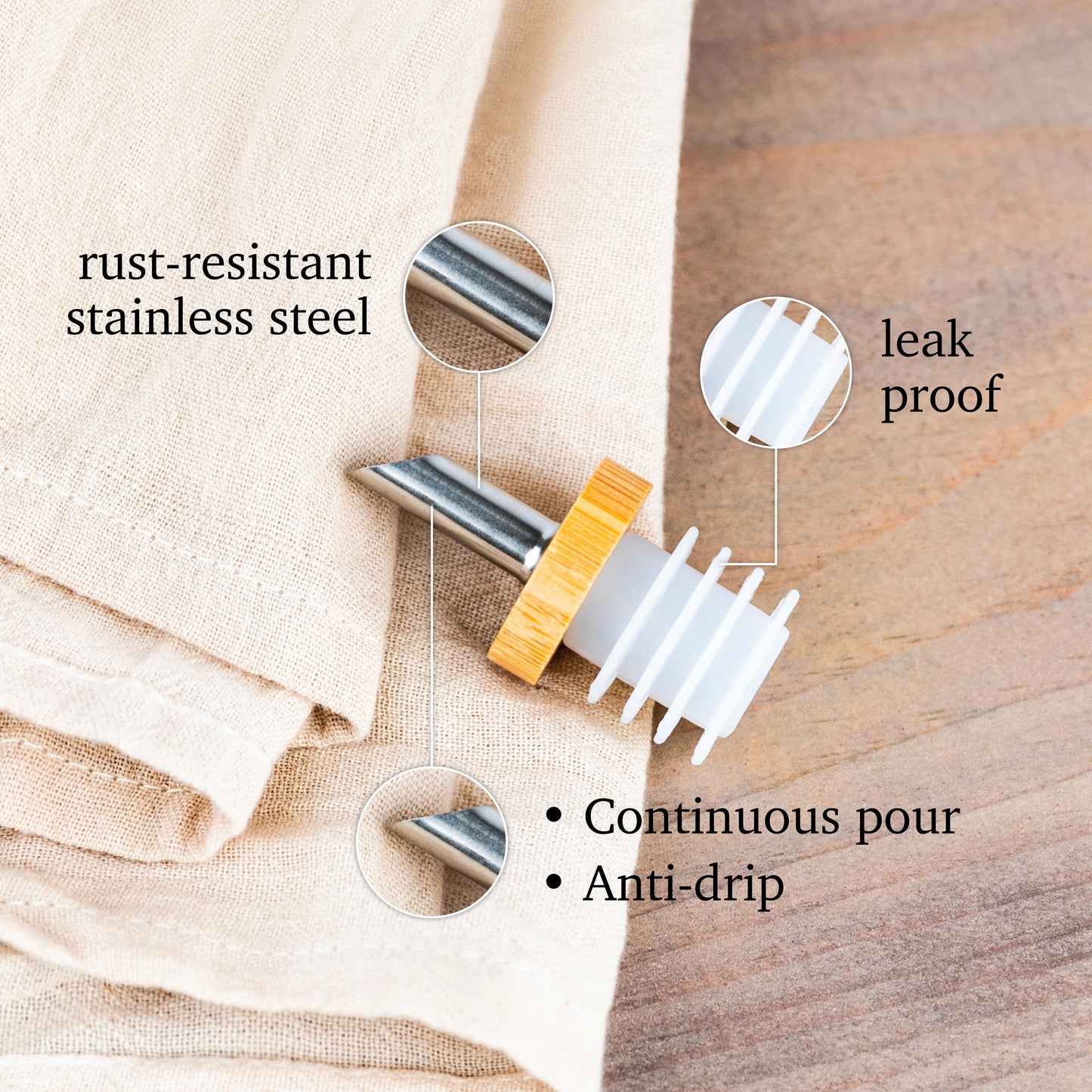 Ceramic Olive Oil Dispenser Bottle