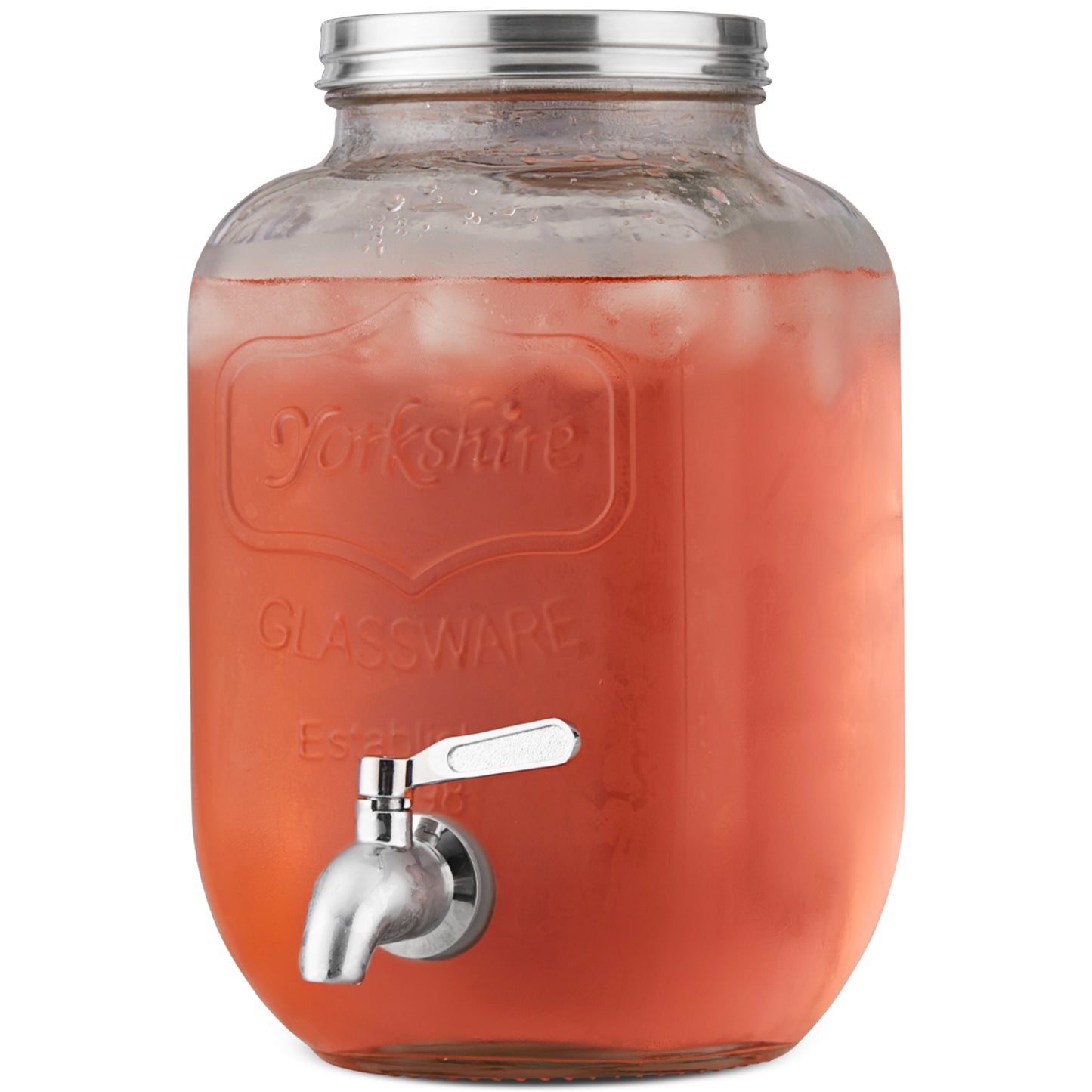 2 Gallon Glass Beverage Dispenser - Yorkshire