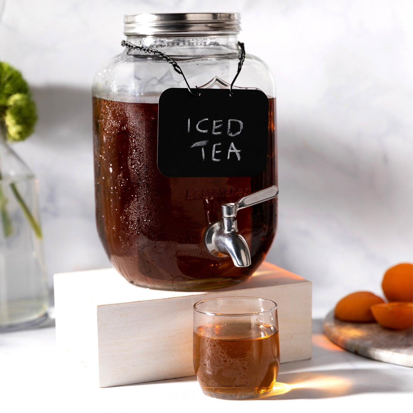 1 Gallon Glass Infuser Dispenser - Yorkshire