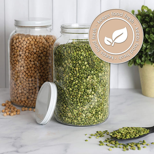 Gallon Mason Jars For Storing Dry Goods