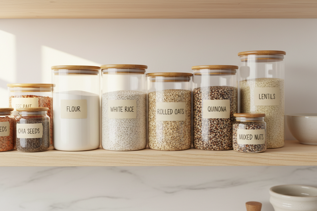 How to Store Bulk Flour, Rice & Grains (Without the Mess)