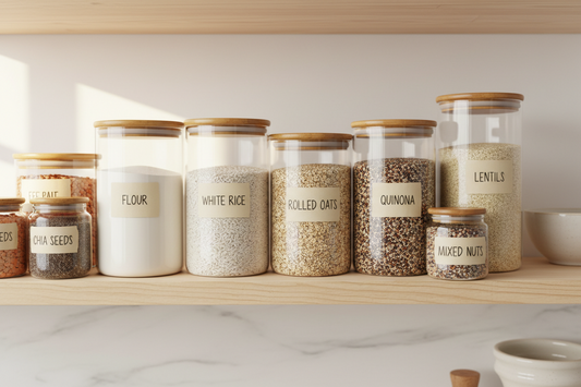 How to Store Bulk Flour, Rice & Grains (Without the Mess)