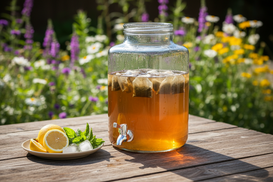 Sun Tea 101: The Right Glass Dispenser Size (and How Long to Brew)