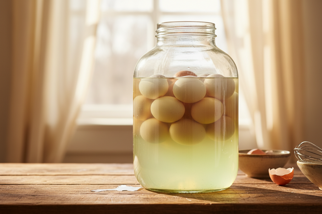 Water Glassing Eggs: The Complete Jar Guide (How Many Eggs Fit in Each Size)