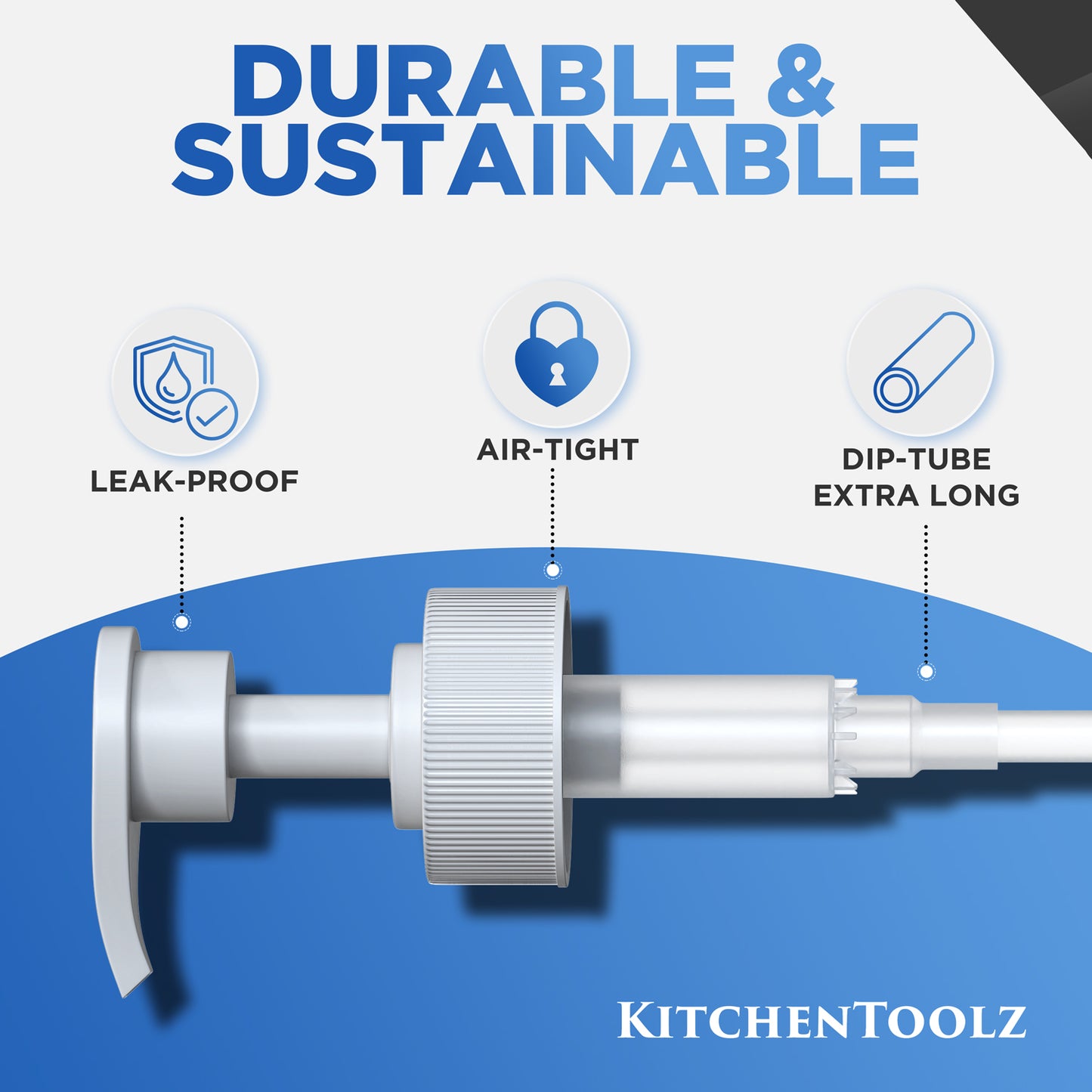 Gallon jug replacement pump, view 7