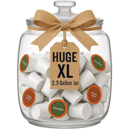 Extra large airtight cookie canister, view 7