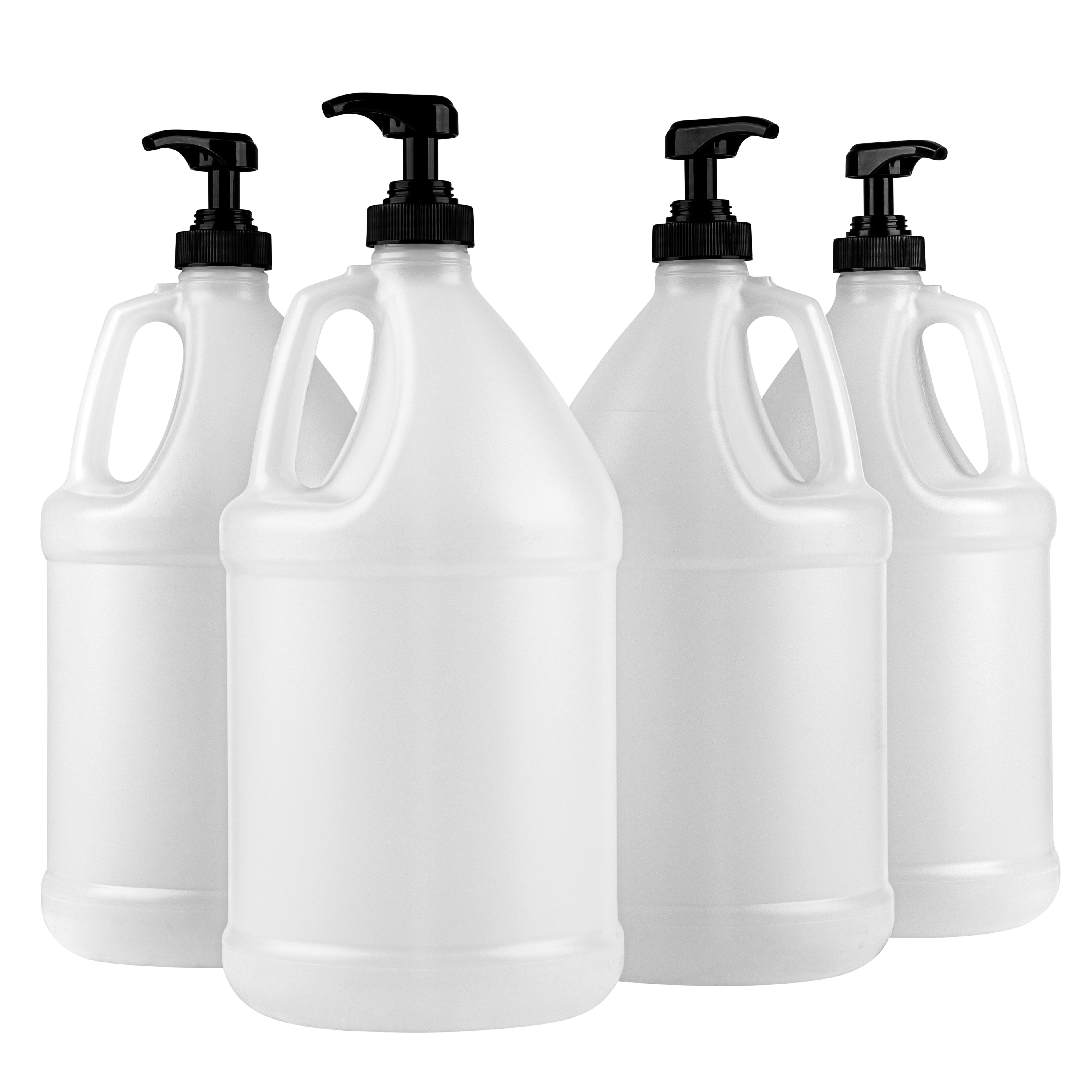 Gallon Plastic Pump Dispenser Bottle Kitchentoolz