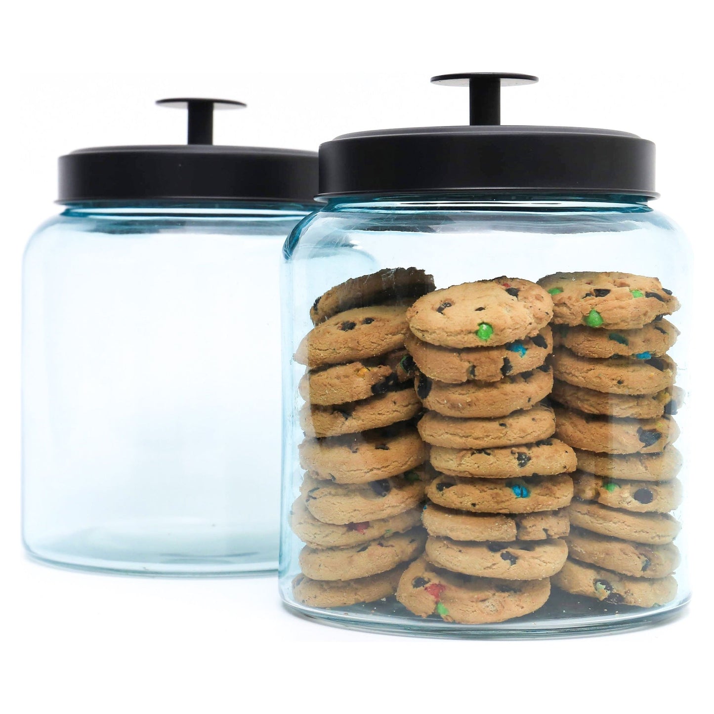 Half Gallon Colored Cookie Jars - Pack of 2
