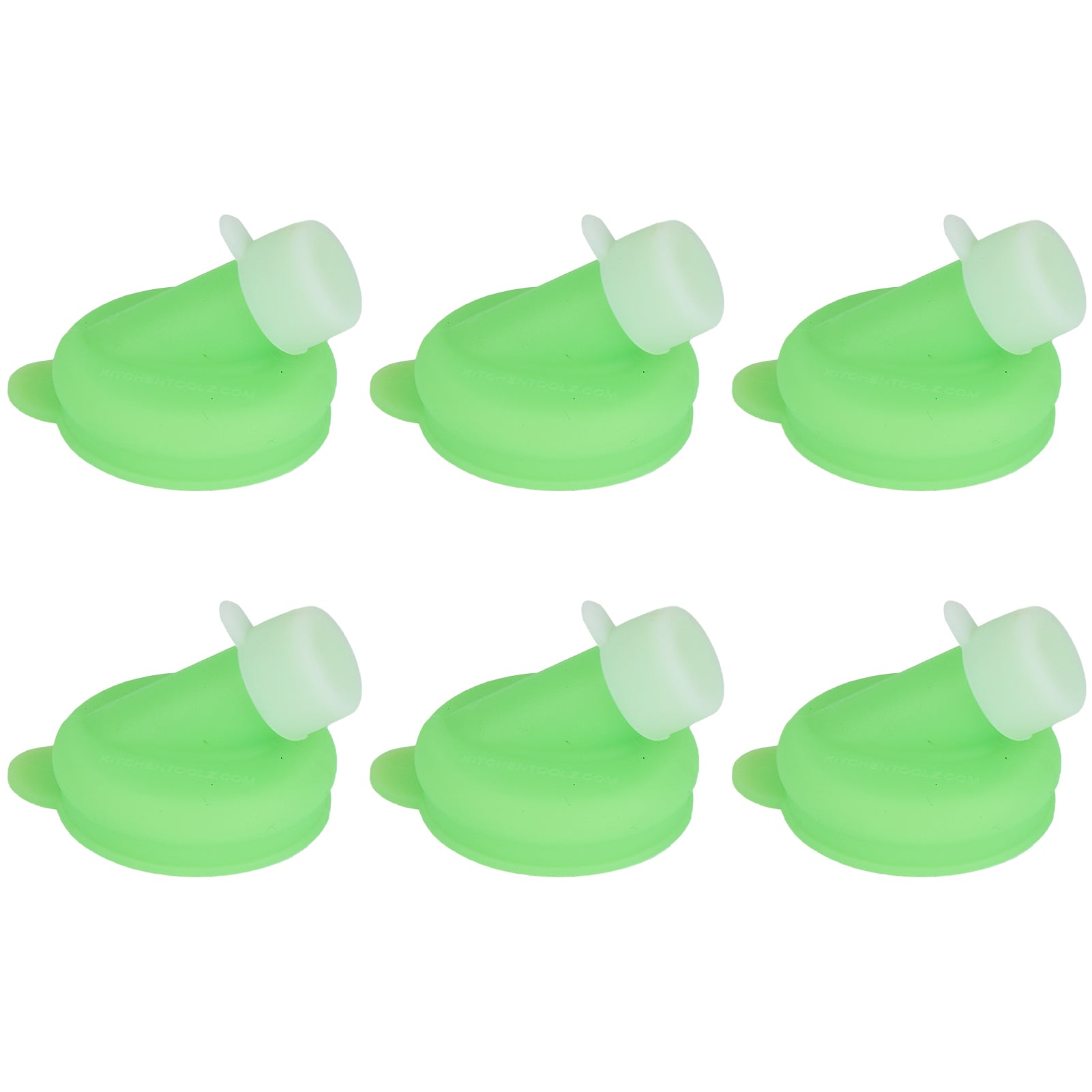 Drip-free silicone pour spout pouring