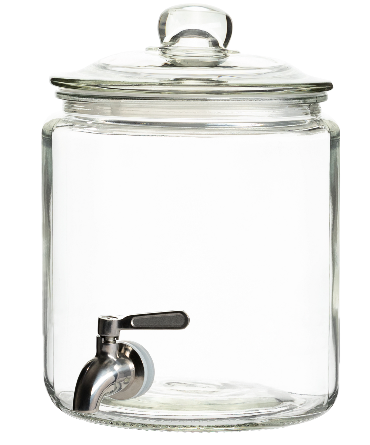 1 Gallon Round Drink Dispenser on Stand