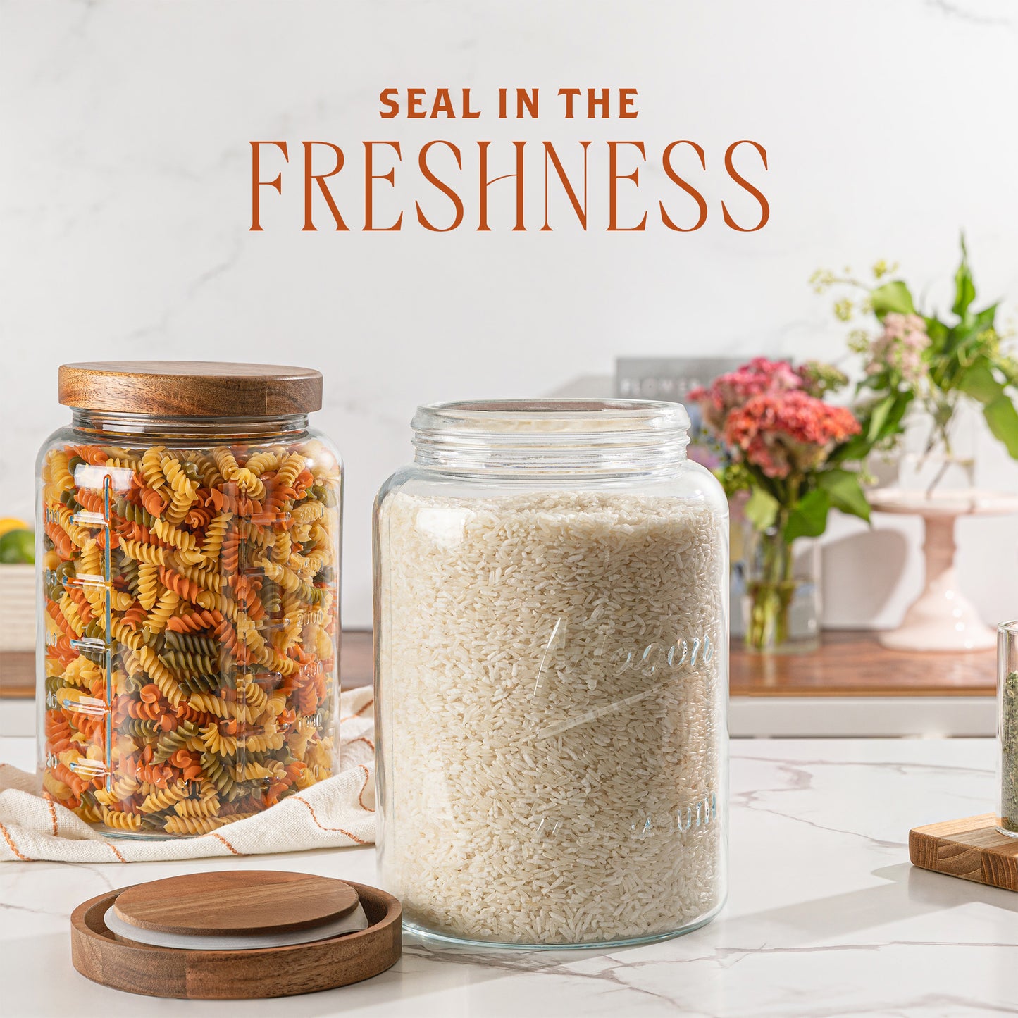1 gallon Mason logo jar, view 6