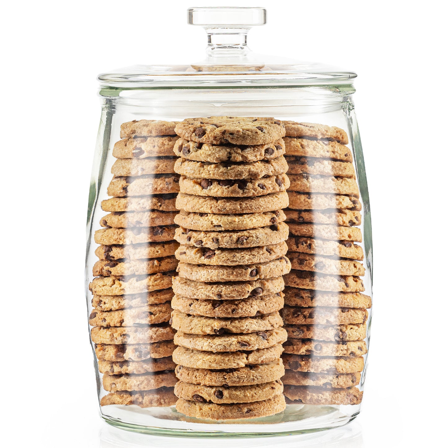 Modern 1 gallon glass jar with airtight lid