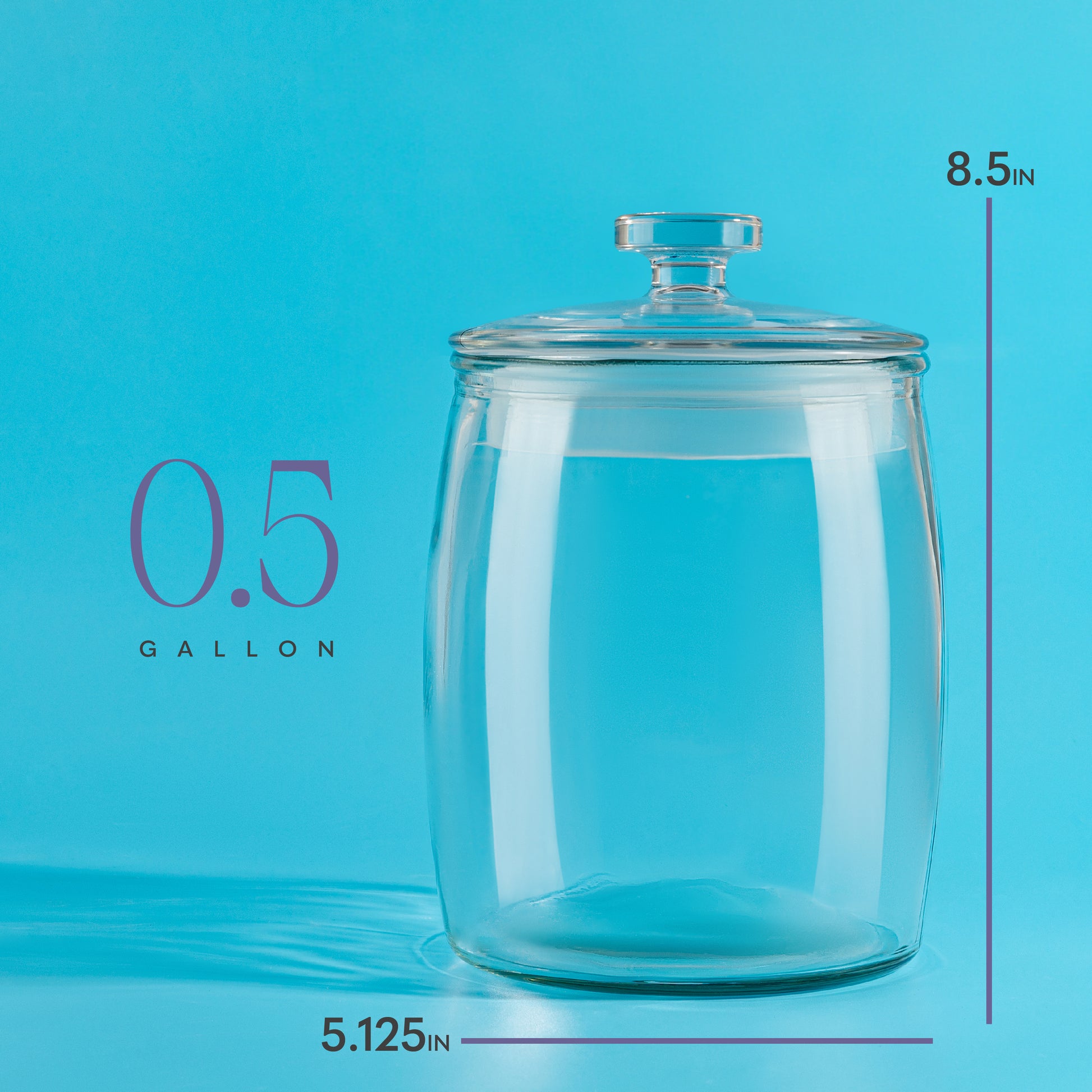 Kitchentoolz half gallon cookie jars, view 6