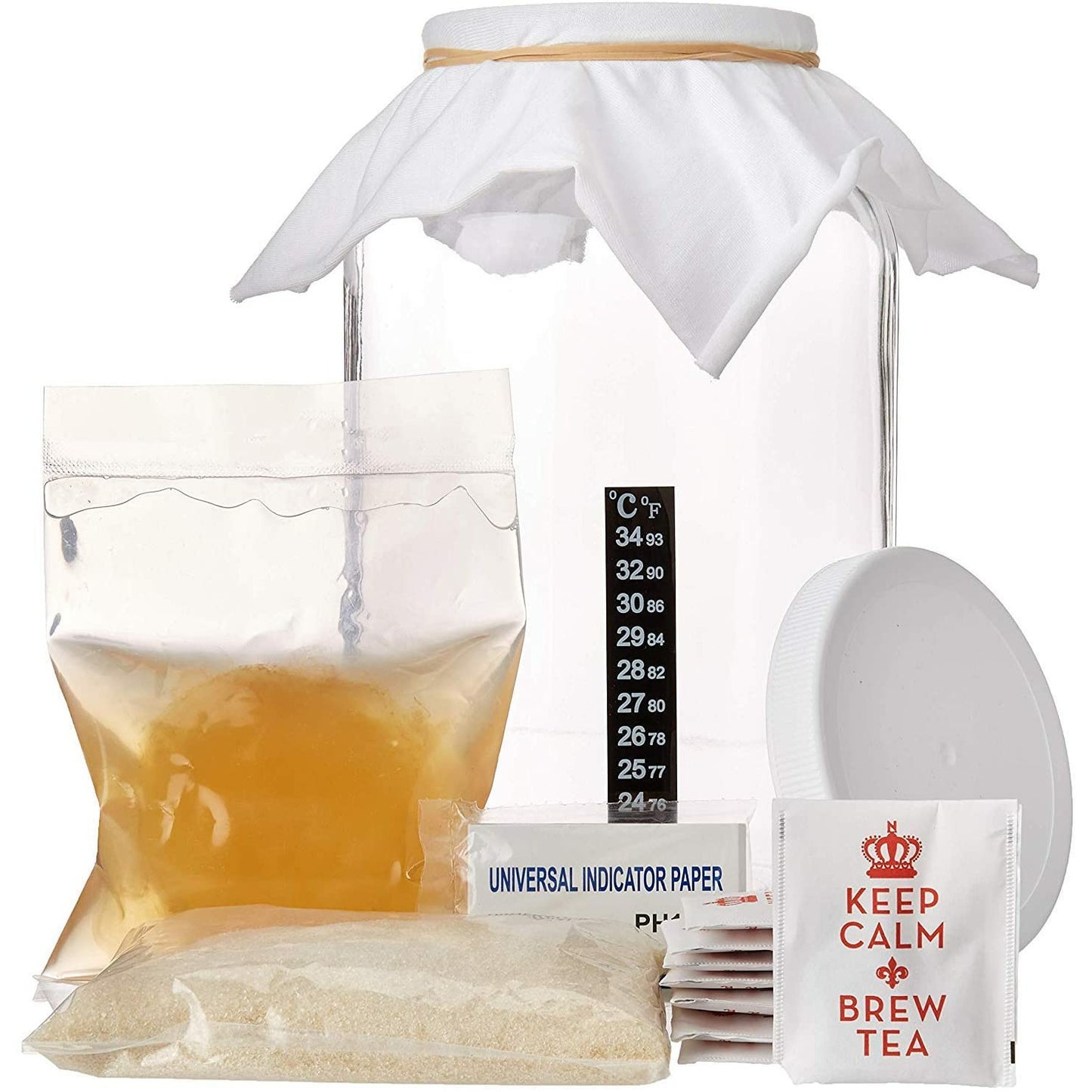 The Complete Kombucha Brewing Kit