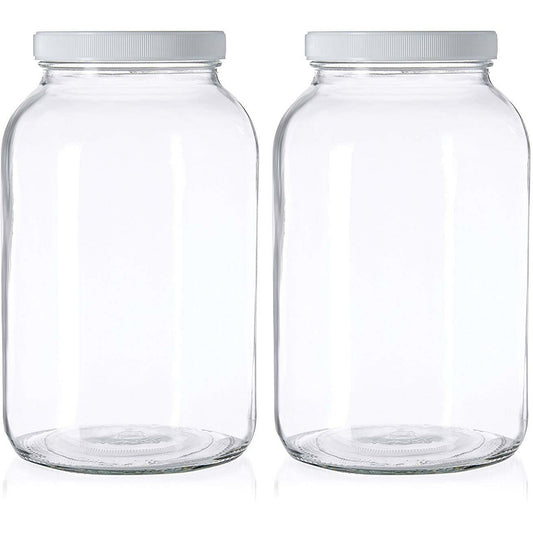 Anyone know where to find huge wide mouth glass jars like this one? Looks  like 4-5 gallons at least. : r/Kombucha