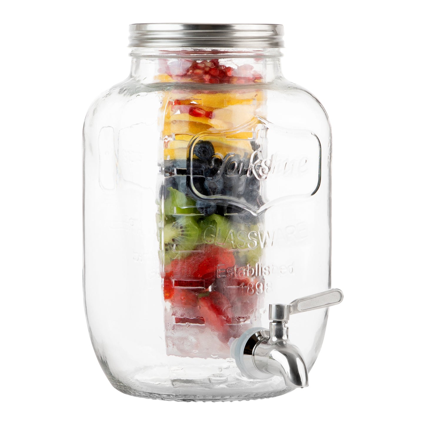 1 Gallon Glass Infuser Dispenser - Yorkshire