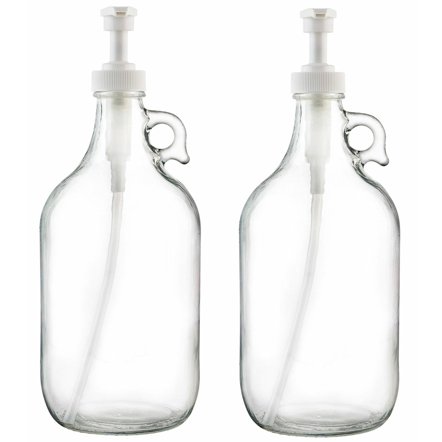 Kitchentoolz half gallon glass pump bottle, view 7