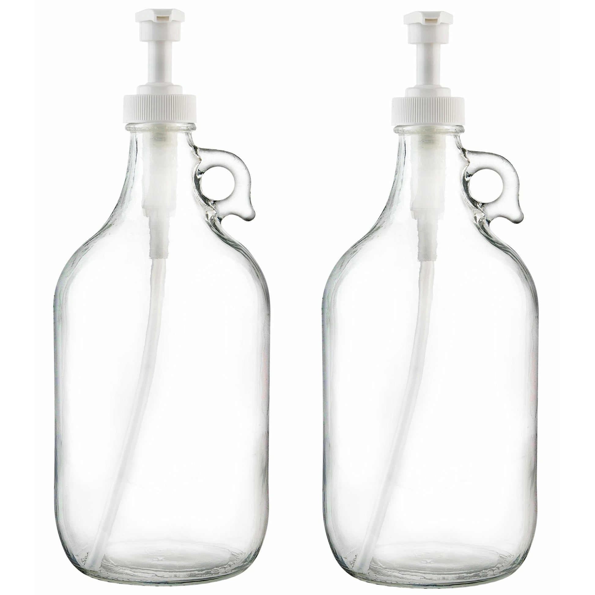 Kitchentoolz half gallon glass pump bottle, view 7