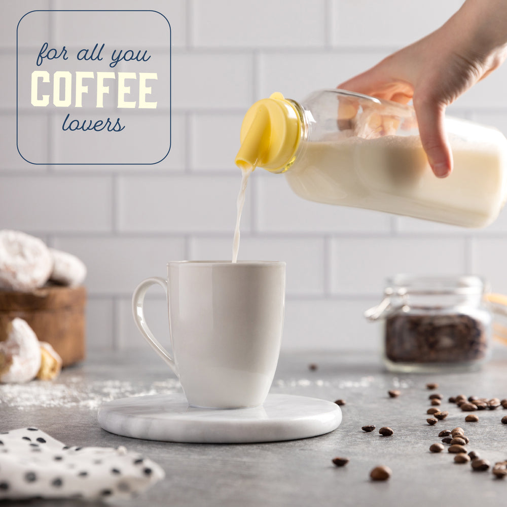 Kitchentoolz 32 oz square milk bottle, view 9