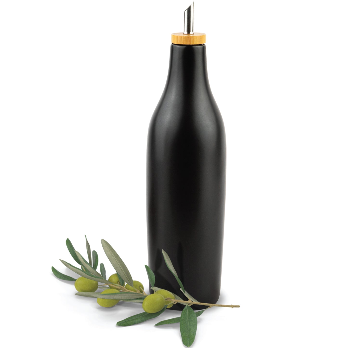 Ceramic Olive Oil Dispenser Bottle