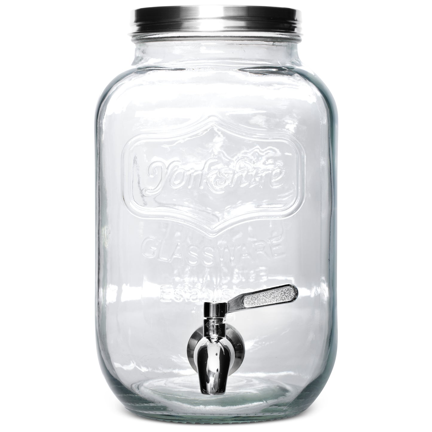 2 Gallon Glass Beverage Dispenser - Yorkshire