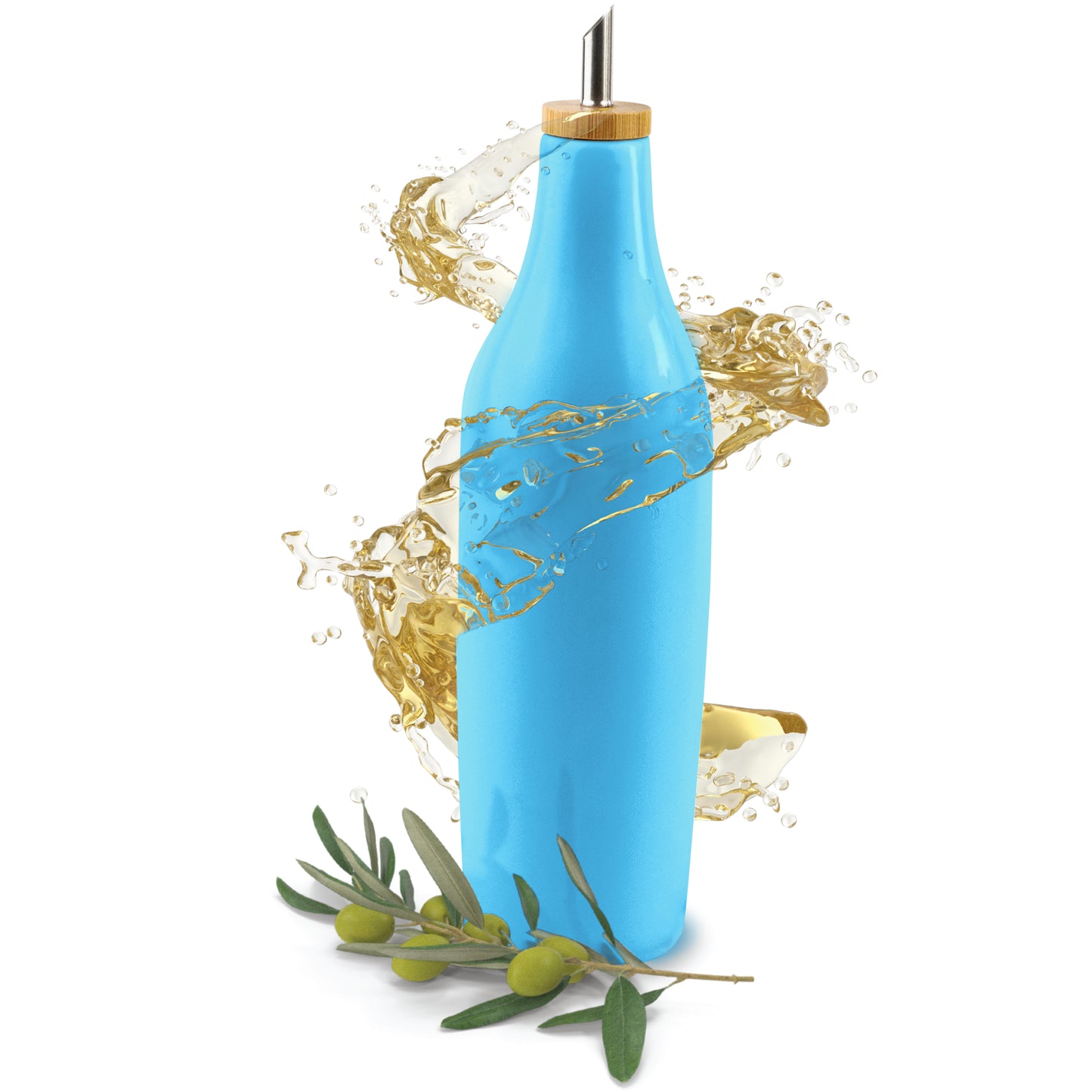 Ceramic Olive Oil Dispenser Bottle