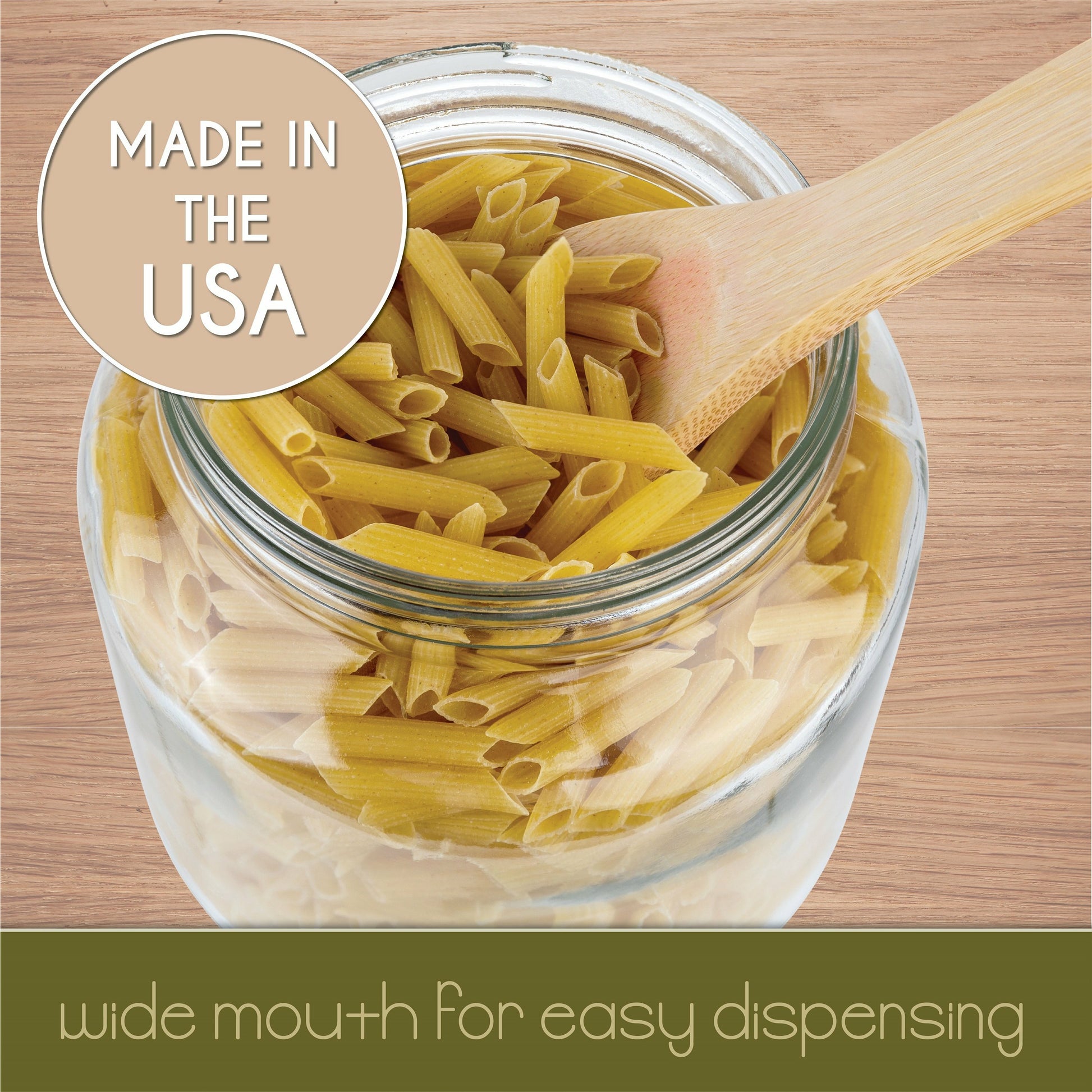 Half gallon mason jar 6 pack lid detail
