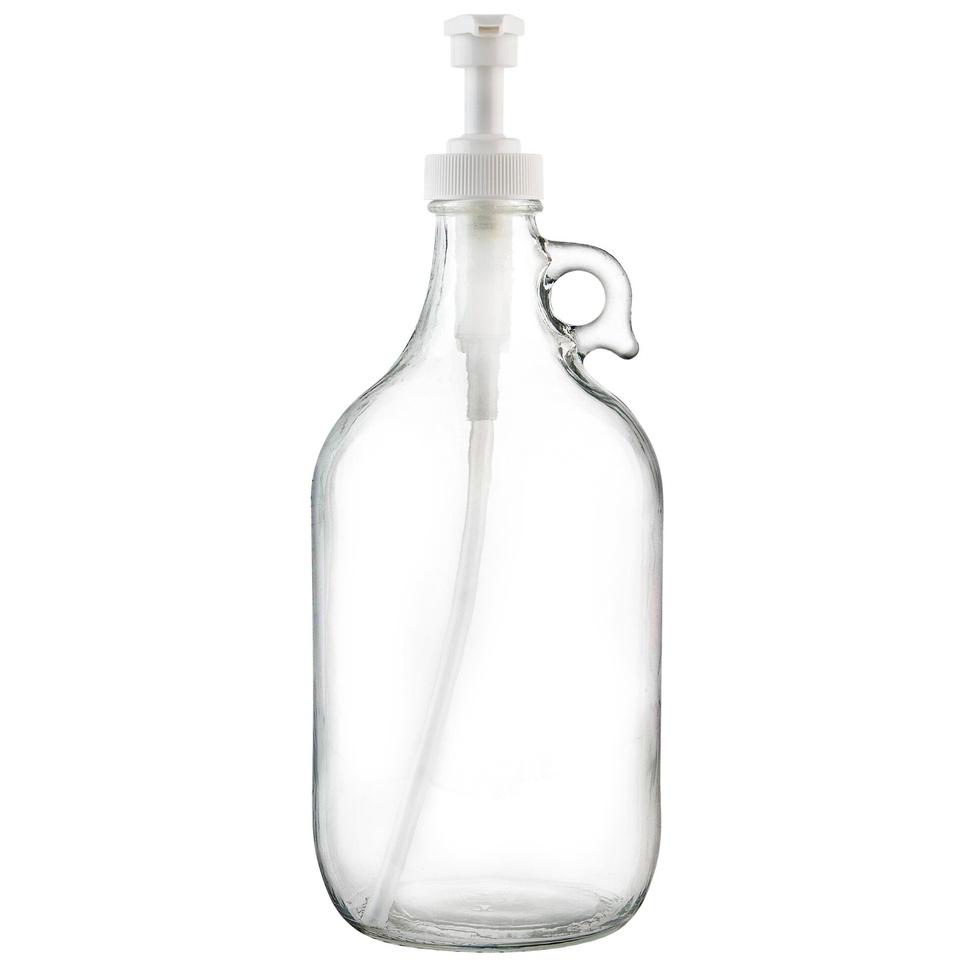 Empty 1-Gallon Bottle With Dispenser Pump 